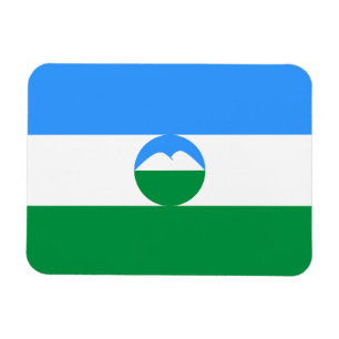 Kabardino Balkaria Fahne Magnet