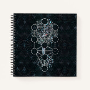 Kabbalah Der Baum des Lebens - Etz Hayim Notizbuch