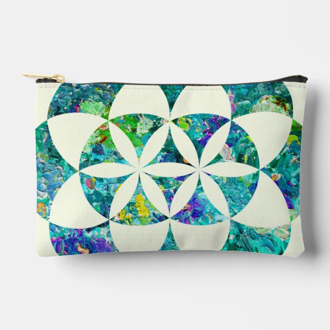 Kabbalah Tree of Life Zubehörtasche (Vorderseite)