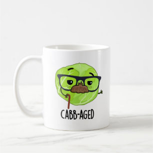 Kabbenalter Funny Old Veggie Cabbage Pun Kaffeetasse
