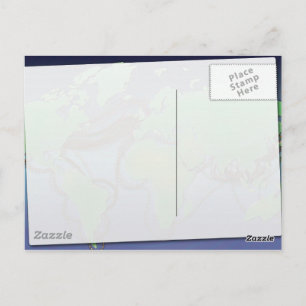 Kabel der Welt - Unterseekabel Postkarte