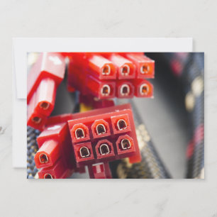 Kabelanschluss eines Computers