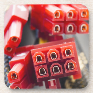 Kabelanschluss eines Computers Untersetzer