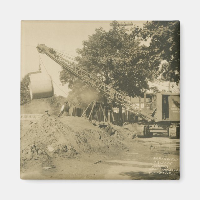 KABELBETREIBER DES KABELBETREIBERS DER KRÄNE IM No Magnet (Vorne)