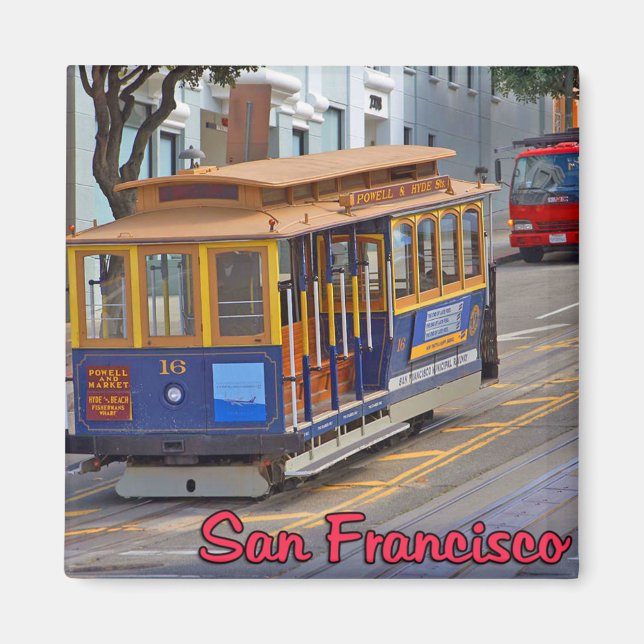 Kabelfernsehen in San Francisco Magnet (Vorne)