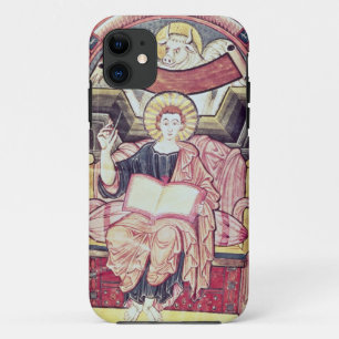 Kabeljau 22. f.85v St Luke der Evangelist, von Case-Mate iPhone Hülle