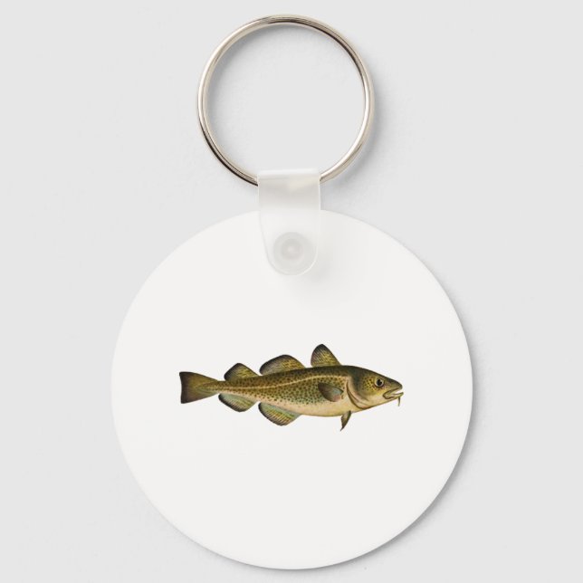 Kabeljau Schlüsselanhänger (Vorderseite)