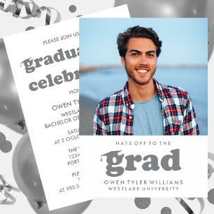 KABELRETRO HAT SICH AN DER GRAD FOTO GRAD INVITE EINLADUNG