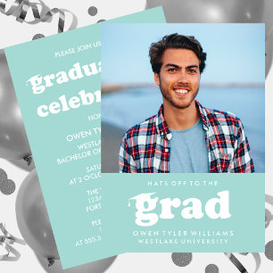 KABELRETRO HAT SICH AN DER GRAD FOTO GRAD INVITE EINLADUNG