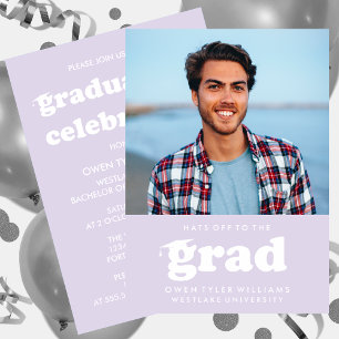 KABELRETRO HAT SICH AN DER GRAD FOTO GRAD INVITE EINLADUNG