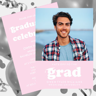KABELRETRO HAT SICH AN DER GRAD FOTO GRAD INVITE EINLADUNG