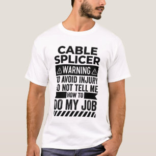 Kabeltrennwarnung T-Shirt