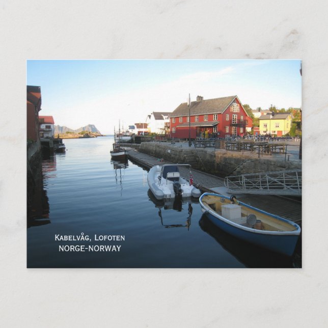 Kabelvåg, Lofoten Postkort Postcard Postkarte (Vorderseite)