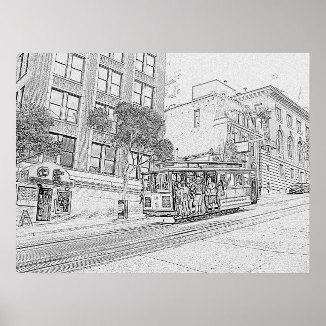 Kabelwagen Poster (Vorne)