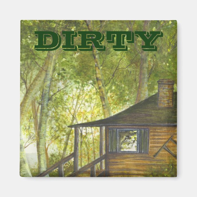 Kabine auf dem Seemagnet von Brigid O'Neill Hovey Magnet (Vorne)