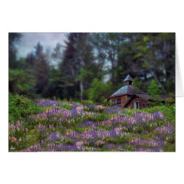 Kabine in der Lupine-Karte