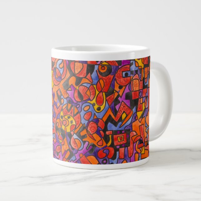 Kabine Jumbo-Tasse (Vorderseite Rechts)