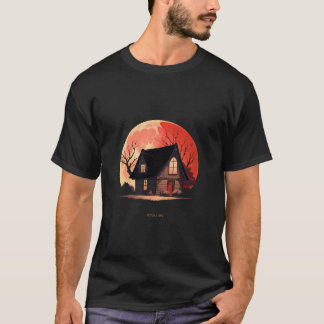 Kabine unter Rotem Mond T-Shirt