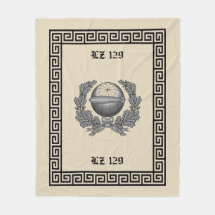 Kabinen-Decke Luftschiff-lenkbar-Hindenburgs LZ Fleecedecke