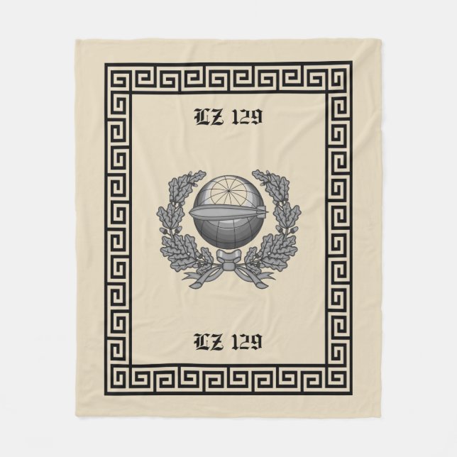 Kabinen-Decke Luftschiff-lenkbar-Hindenburgs LZ Fleecedecke (Vorderseite)