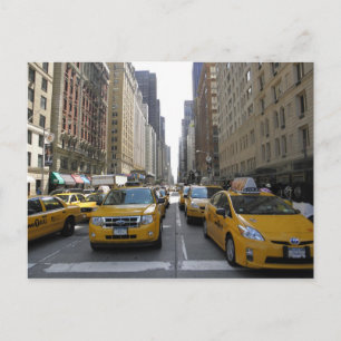 Kabinen in New York City Postkarte