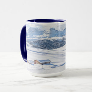 Kabinen-Rückzug Snowscape   Dolomit Tasse