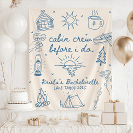 Kabinenbesatzung bevor ich Banner mache, Kabinenbe Wandteppich