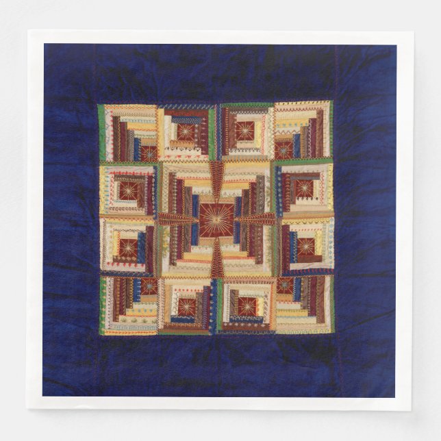 Kabinenquilt Serviette (Vorderseite)