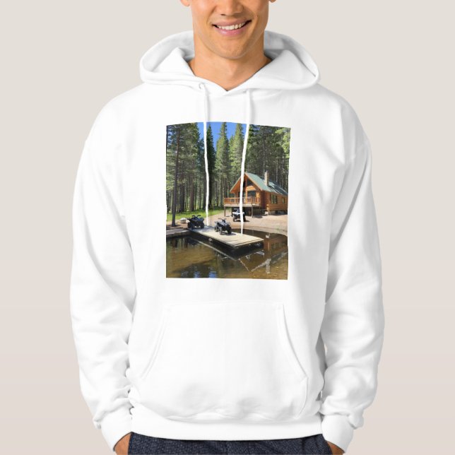Kabinenurlaub Hoodie (Vorderseite)