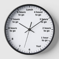 Kabinett für die Countdown-Arbeit zwischen 9 und 5