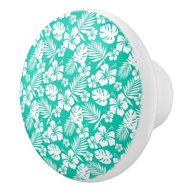 Kabinett für tropische Blume - Schubknöpfe Keramikknauf (Rechts)