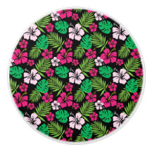 Kabinett für tropische Blume - Schubknöpfe