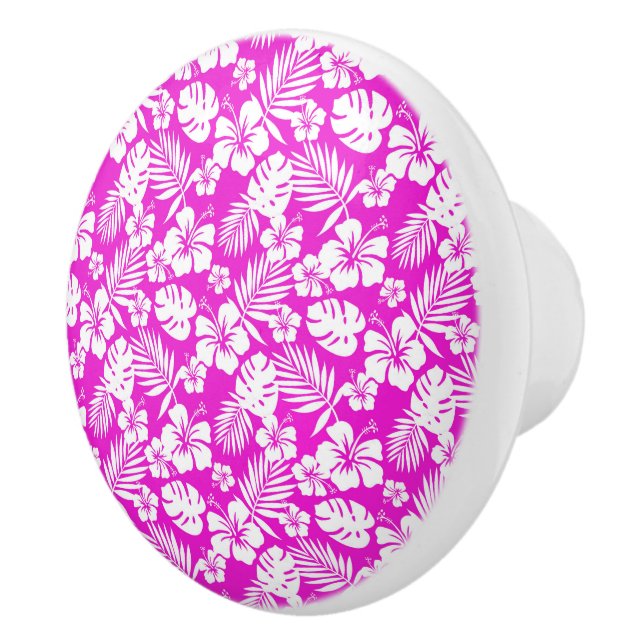 Kabinett für tropische Blume - Schubknöpfe Keramikknauf (Rechts)