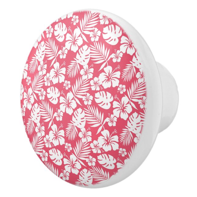 Kabinett für tropische Blume - Schubknöpfe Keramikknauf (Rechts)