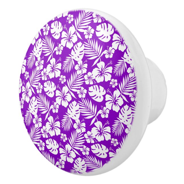 Kabinett für tropische Blume - Schubknöpfe Keramikknauf (Rechts)