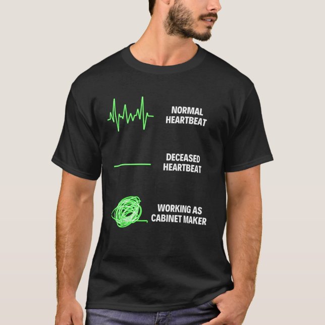 Kabinett Maker Kabinett Maker Carpenter T-Shirt (Vorderseite)