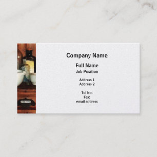 Kabinett Wity Mörser und Stampfen - Platin Visitenkarte