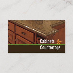 Kabinette, Countertops, Mill Work Business Card Visitenkarte