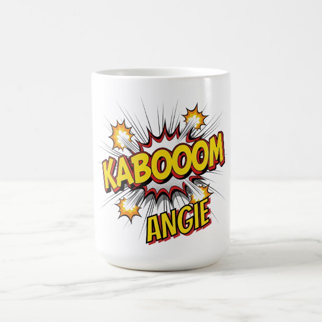 Kaboom-Comic Kaffeetasse (Mittel)