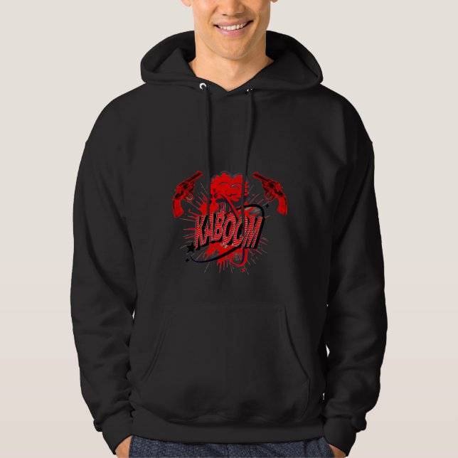 KABOOM T-Shirt Hoodie (Vorderseite)