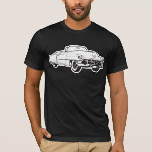 Kabriolettillustration 1953 Cadillac-Reihe 62 T-Shirt