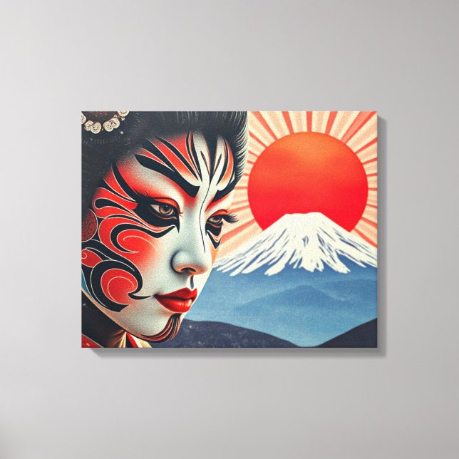 Kabuki 9 leinwanddruck (Vorderseite)