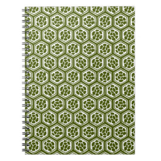 Kabuki Costume Pattern Notebook Notizblock