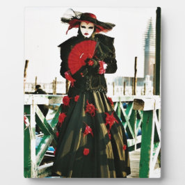 Kabuki Geisha Design Fotoplatte