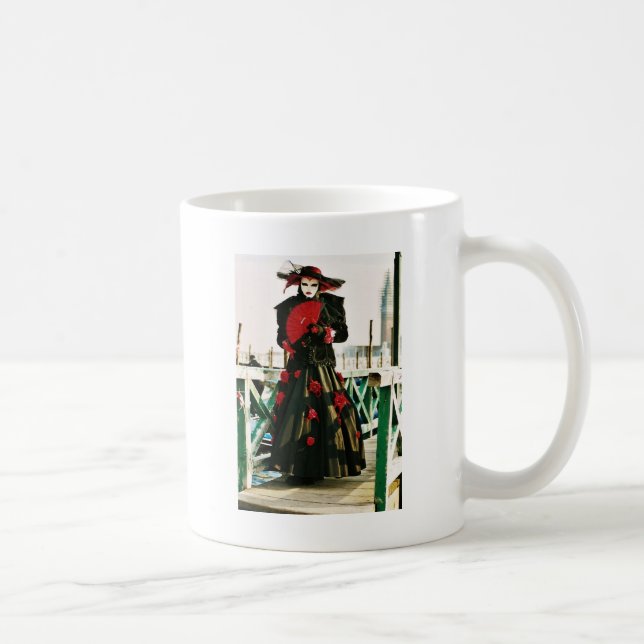 Kabuki Geisha Design Kaffeetasse (Rechts)
