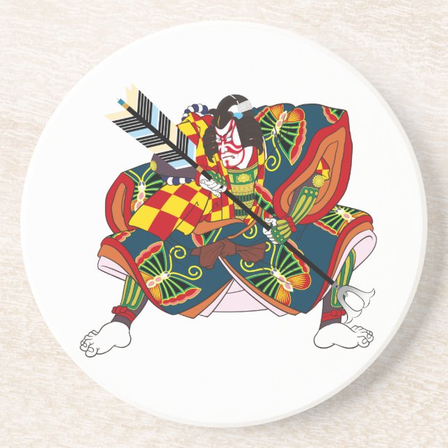 Kabuki Getränkeuntersetzer (Vorne)
