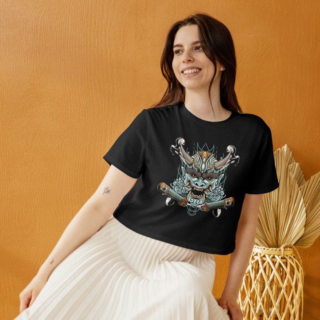 Kabuki Oni Mask T-Shirt (Von Creator hochgeladen)