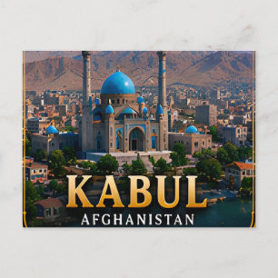 Kabul Afghanistan Historische Hauptstadt Reise 📍 Postkarte
