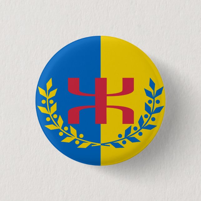 Kabylie-Flaggschiff Button (Vorderseite)