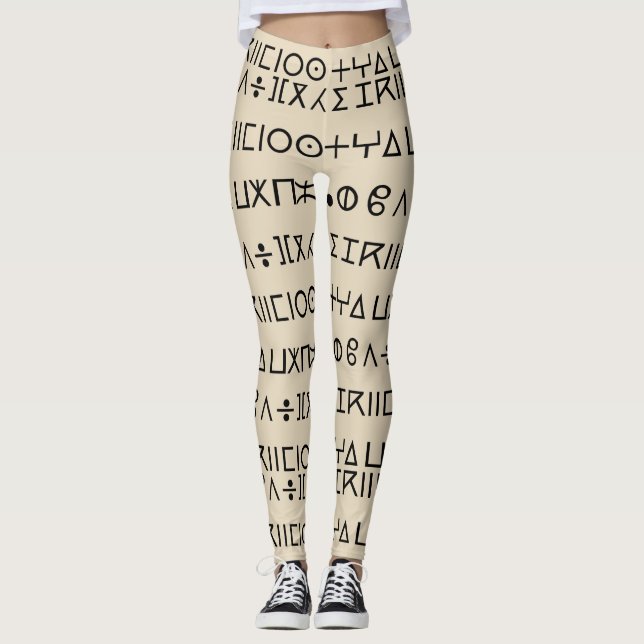 Kabylischtifinagh Leggings (Vorderseite)